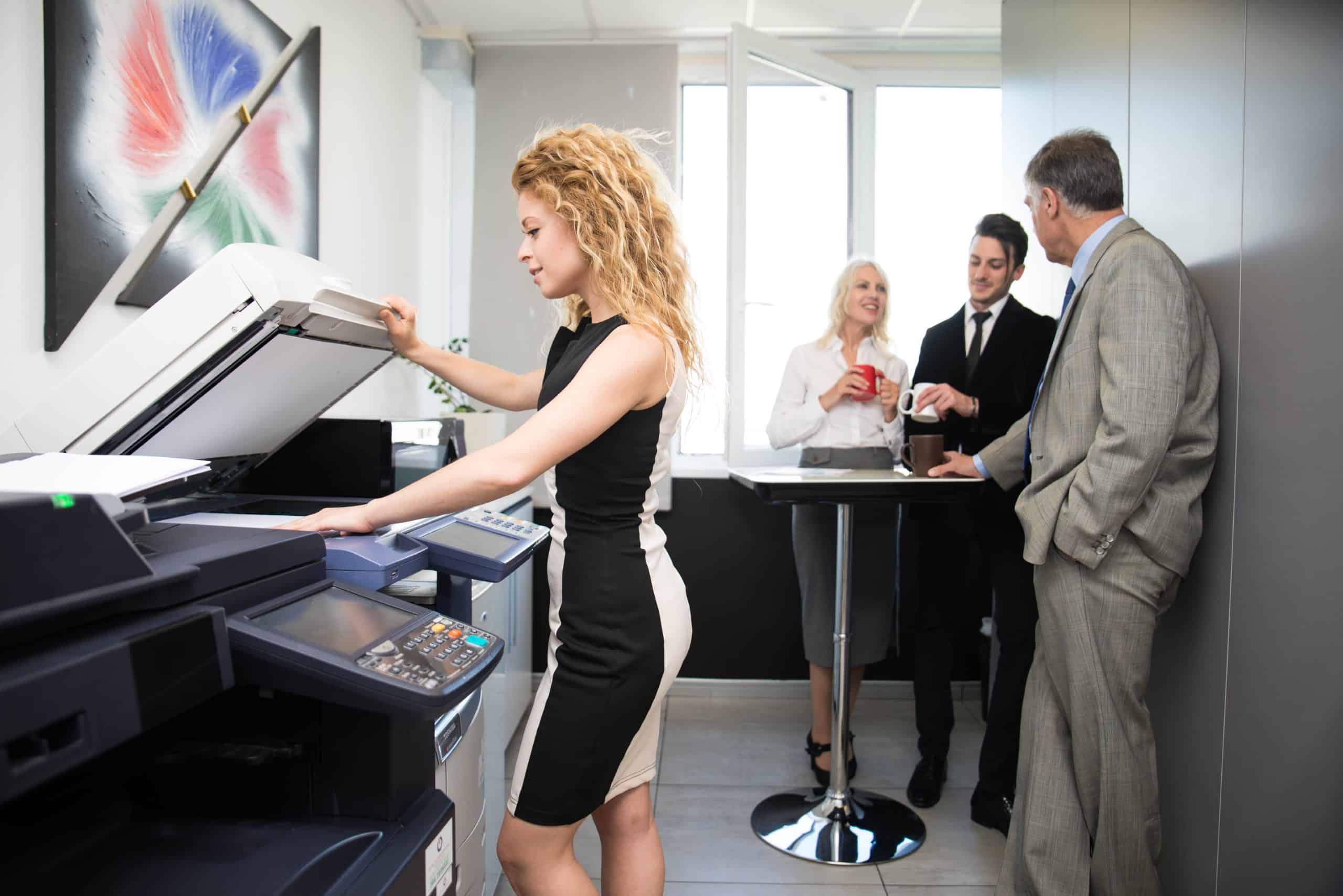 Businesspeople in a office